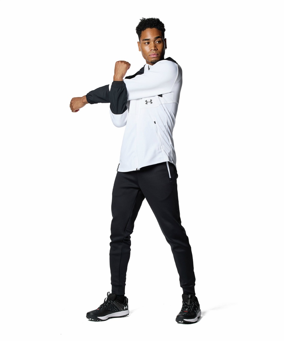 野球 ジャージジャケット UA ARMOUR KNIT HYBRID FULLZIP JACKET