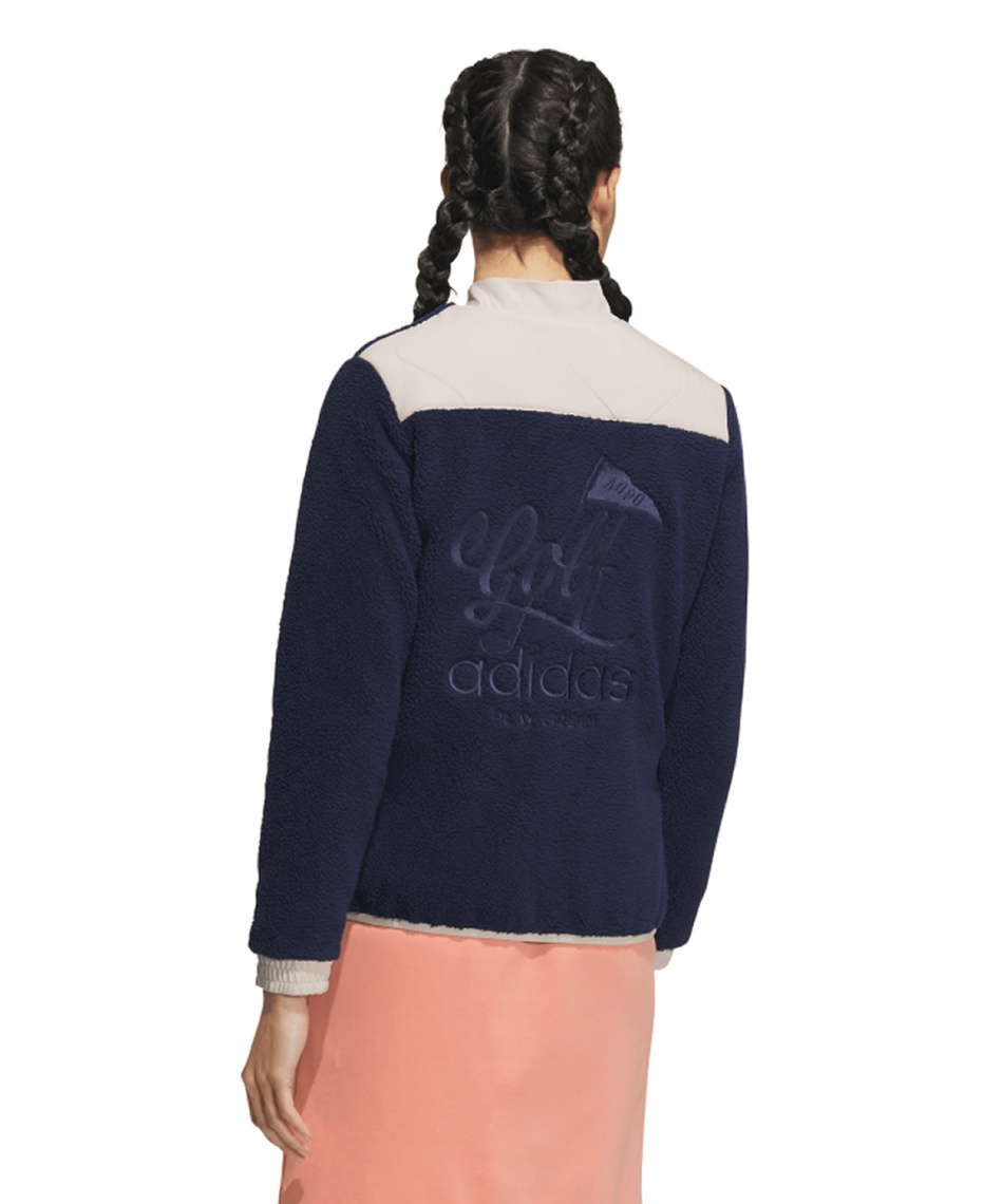 アディダス(adidas) ゴルフウェア ブルゾン バックグラフィック ボア