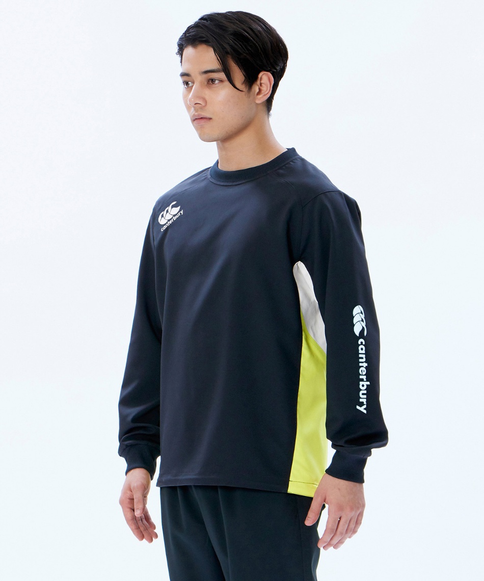 カンタベリー(CANTERBURY) 長袖シャツ 23FW プラクティス PULLOVER