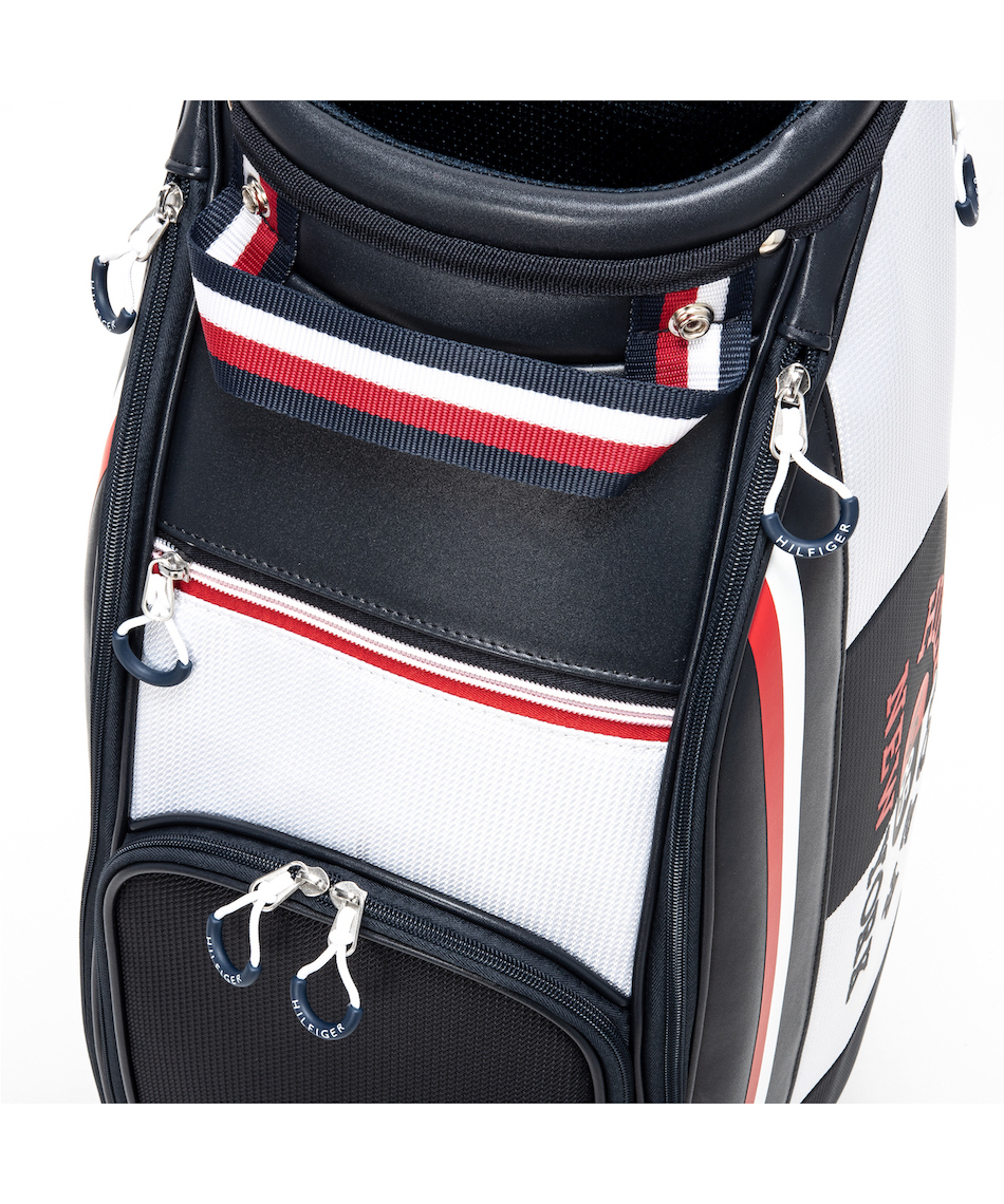 トミーヒルフィガーゴルフ(TOMMY HILFIGER GOLF) キャディバッグ カートキャディバッグミックス THMG3FC8 【2023年モデル】