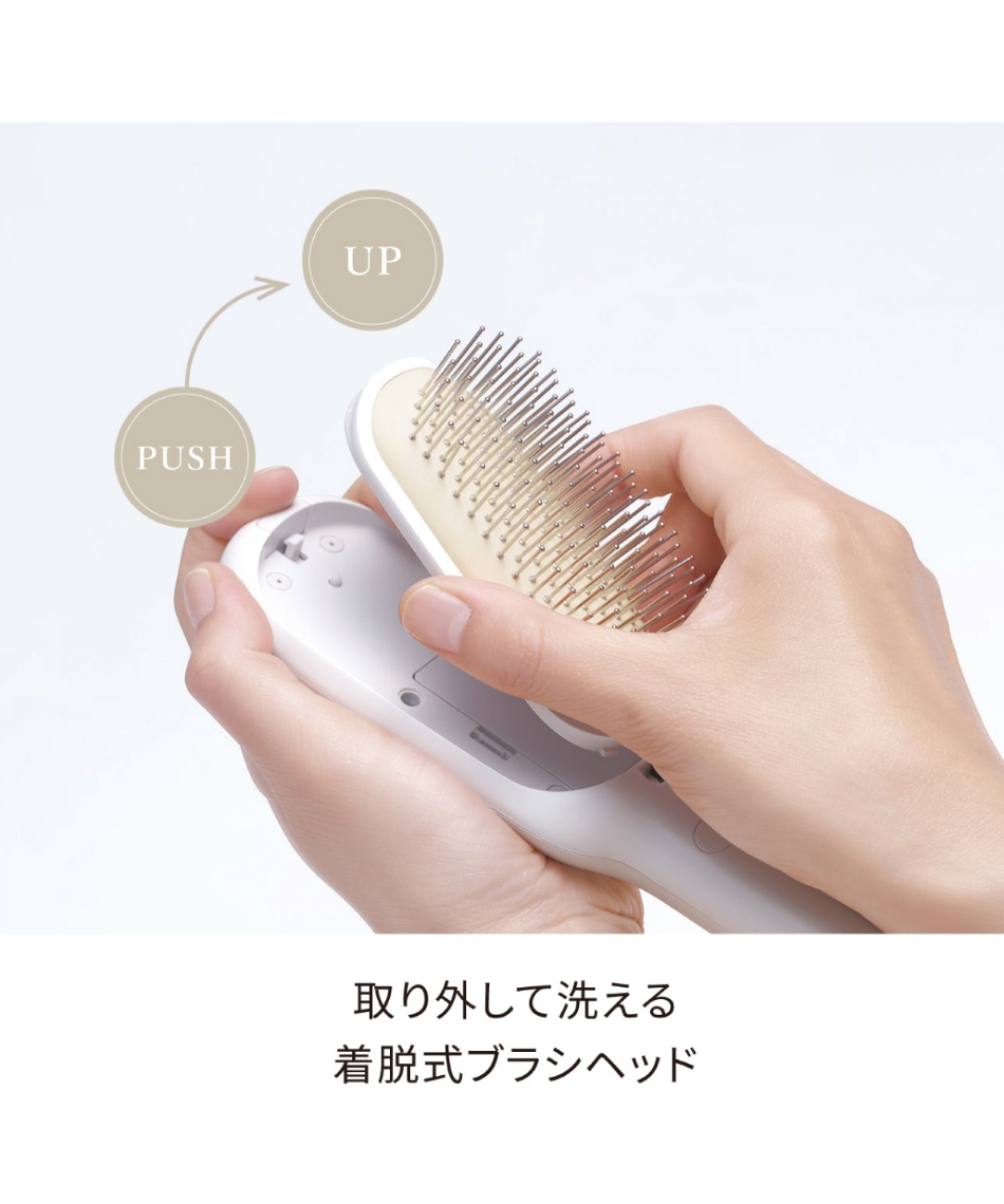 新素材セシオン　マイナスイオンリフレッシュメントブラシ　ヘアブラシ　天然ミネラル 新素材セシオン マイナスイオンリフレッシュメントブラシ