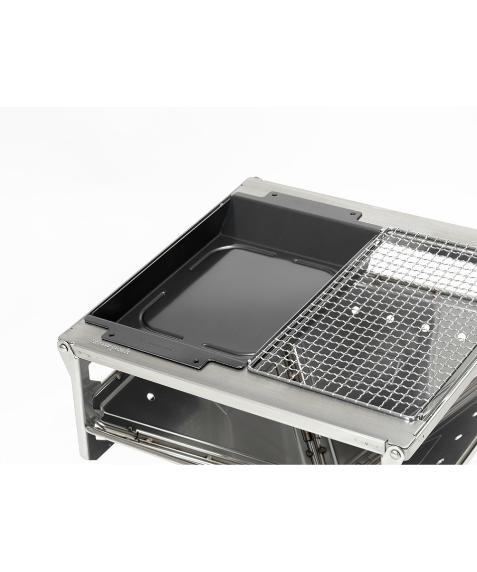 鉄板 グリルプレートハーフ 深型 S-029HDR | スポーツ用品ならヒマラヤ
