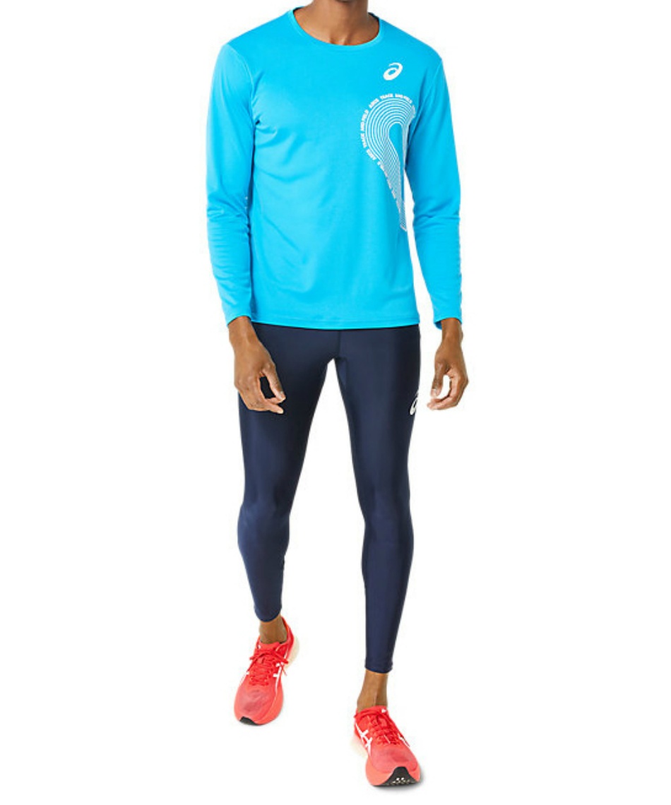 アシックス(asics) ランニングウェア Tシャツ 長袖 プラクティス