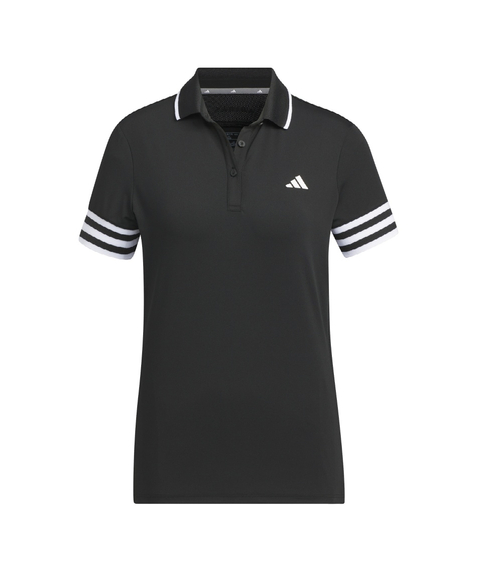 ゴルフウェア ポロシャツ 半袖 AEROREADY 3ストライプス 半袖