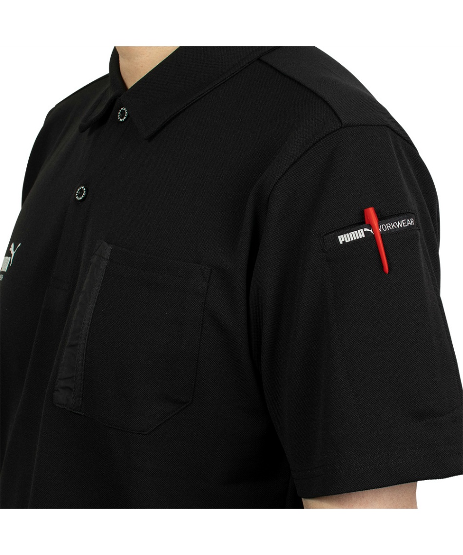 送料無料】作業ウェア PUMA 半袖 アクティブポロ PW-3014N 【ご自宅