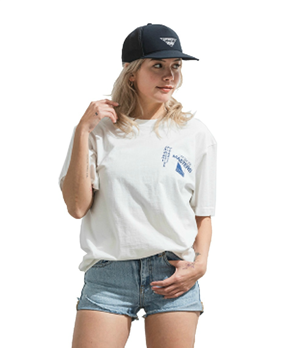 獲得ポイント66pt 【送料無料】オフショア(OFFSHORE) Tシャツ 半袖BANZAI FUJI TEEOS24-2DS-005 メンズ レディース WHITE XL