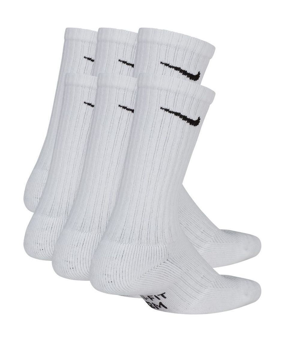 靴下 エブリデイ キッズ クッションド クルー ソックス 6足 SX6910-100