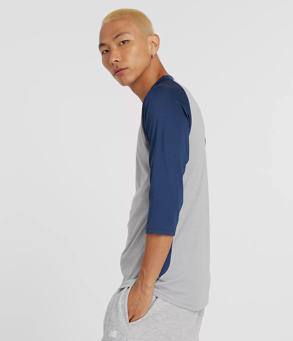 野球 アンダーシャツ 長袖 ベースボールアシンメトリ― LSトップ