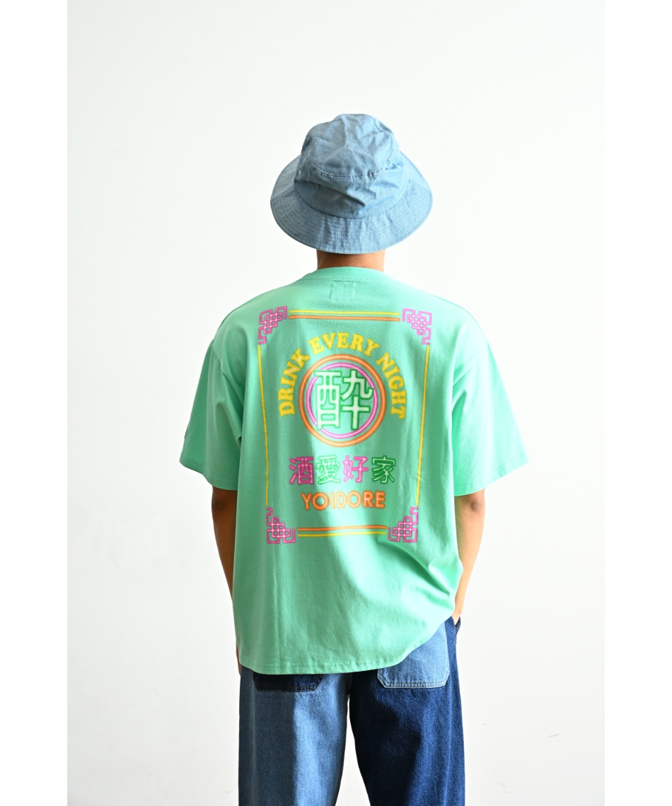 ミニー❣️ FujiiKaze2025NATourポテチTシャツグリーンL YOIDORE Tシャツ 半袖 YOIDORE Hebereke TEE 824243 | スポーツ用品