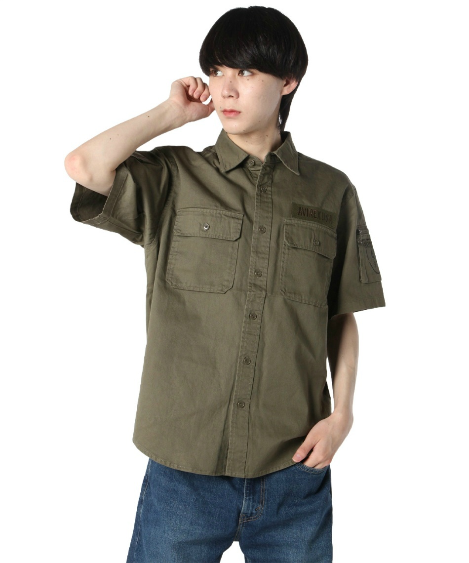 ポロシャツ 半袖BASIC FATIGUE SHORT SLEEVE SHIRT ベーシック