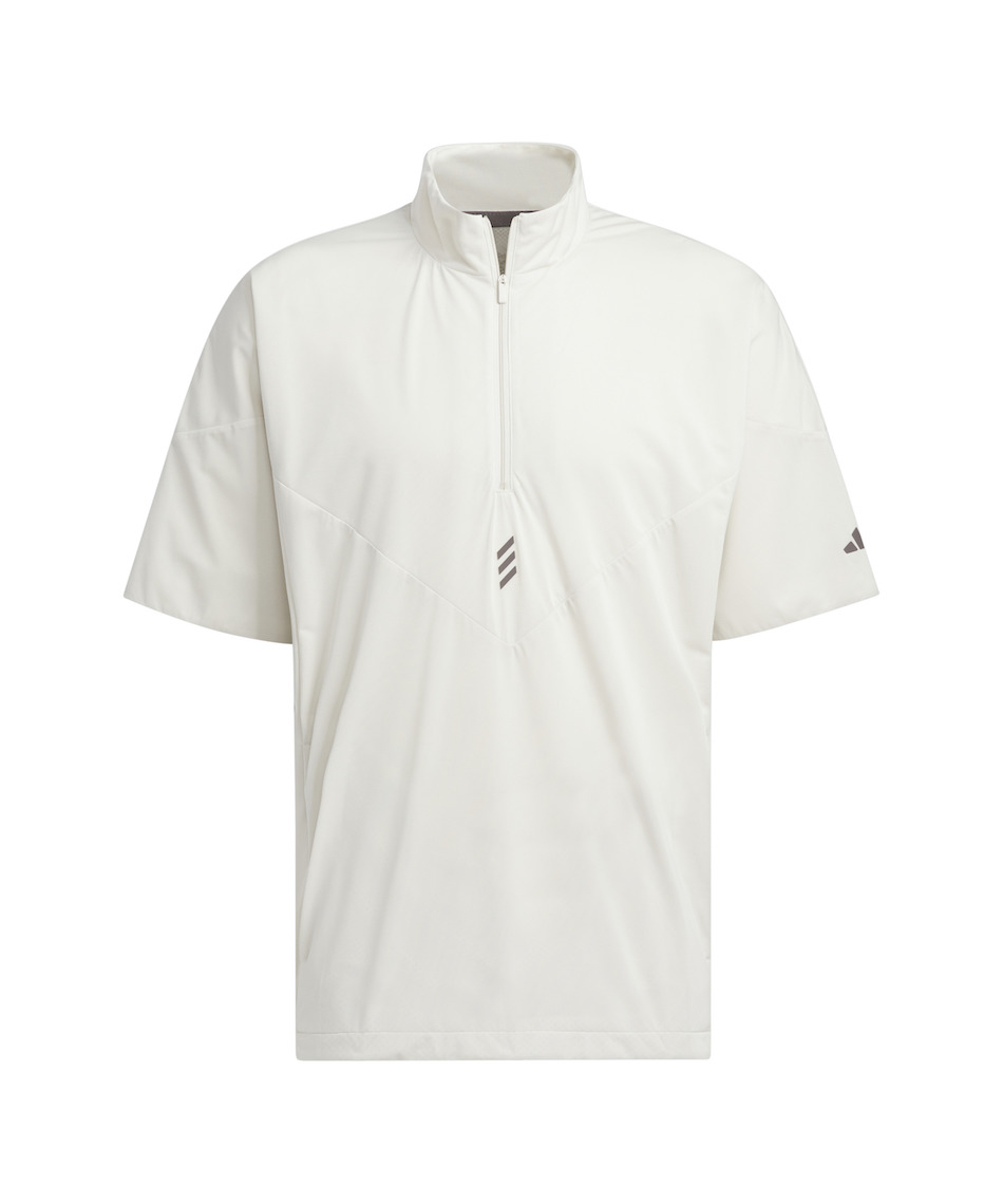 ゴルフウェア ブルゾン コードカオスハーフジップ半袖ウィンド KSL85