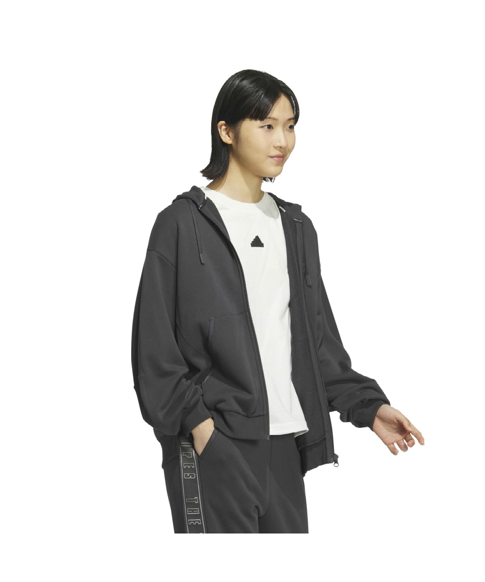 アディダス(adidas) スウェットパーカー WORDING LOOSE FIT