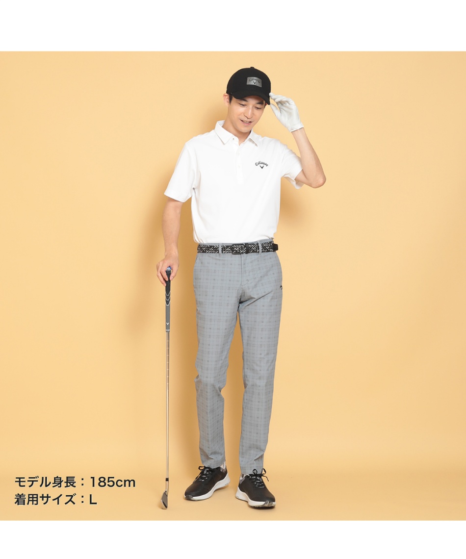 ゴルフウェア ポロシャツ 半袖 カノコ半袖シャツ C24234100 | スポーツ