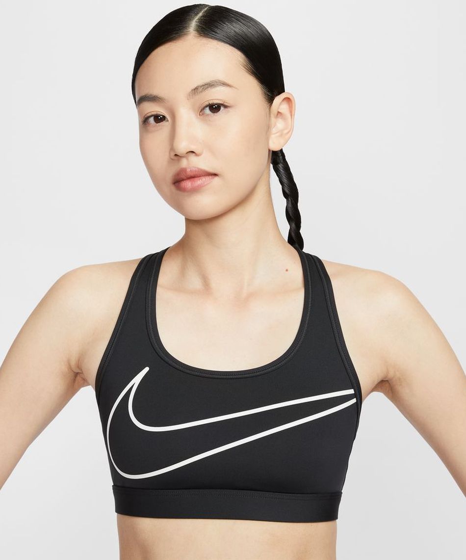 ナイキ(NIKE) スポーツブラ ブラトップ スウッシュ ミディアムサポート
