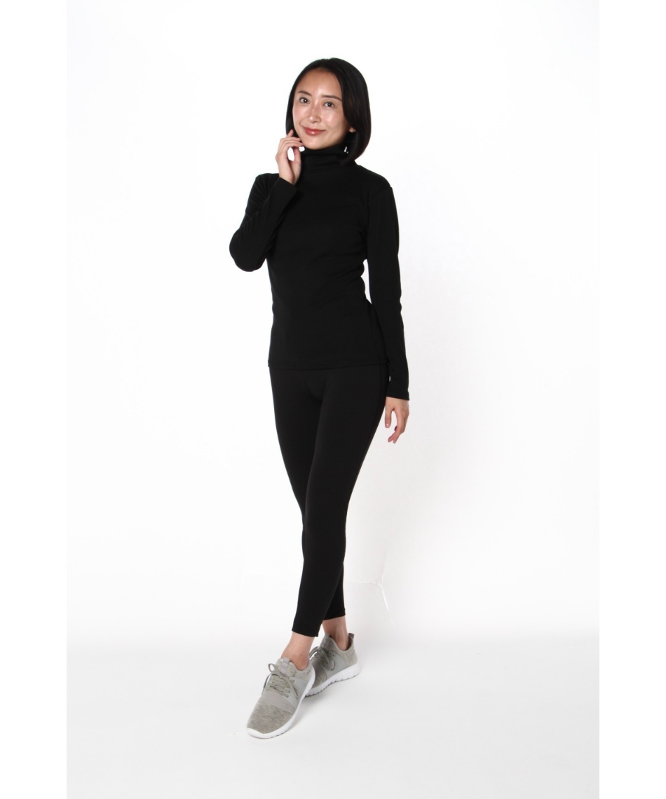 長袖アンダーウェア 優し衣 長袖タートルネック VQ430109C34