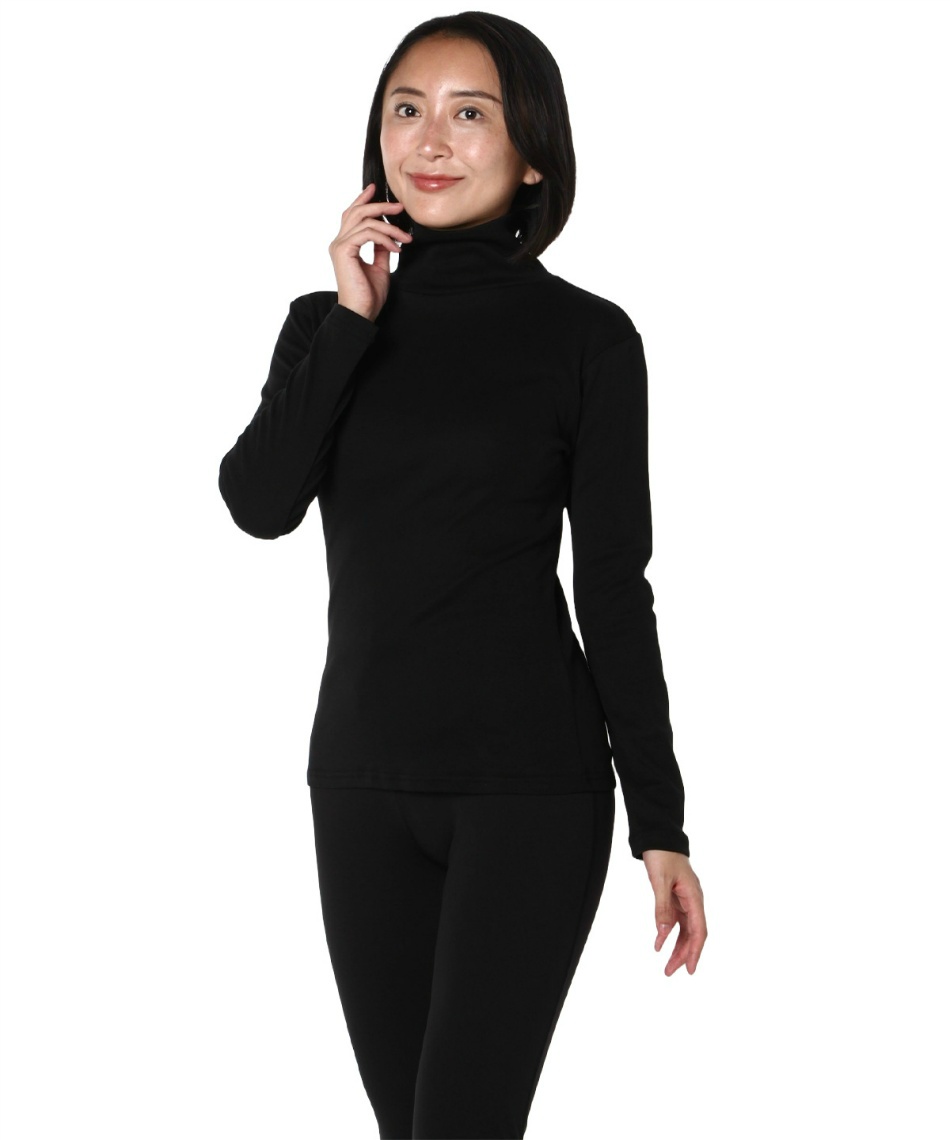 長袖アンダーウェア 優し衣 長袖タートルネック VQ430109C34