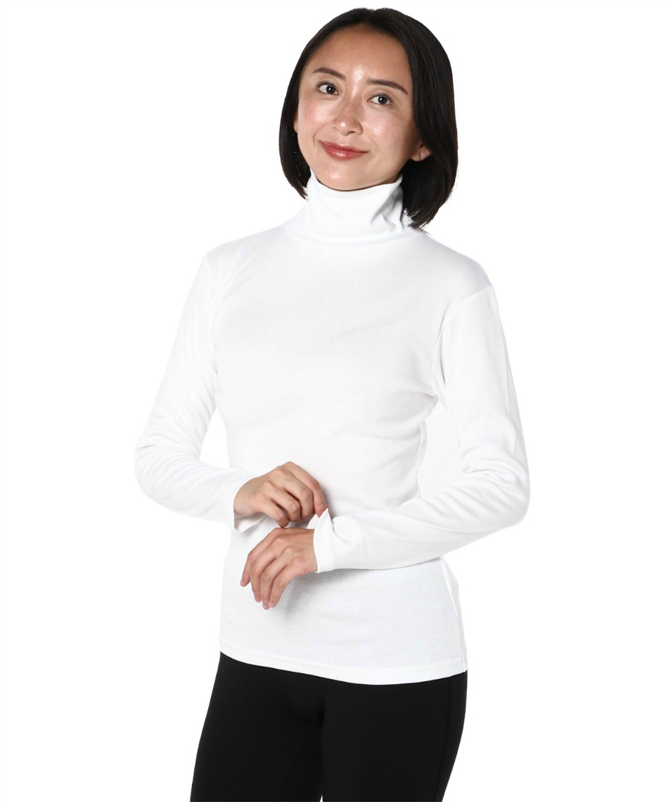 長袖アンダーウェア 優し衣 長袖タートルネック VQ430109C34