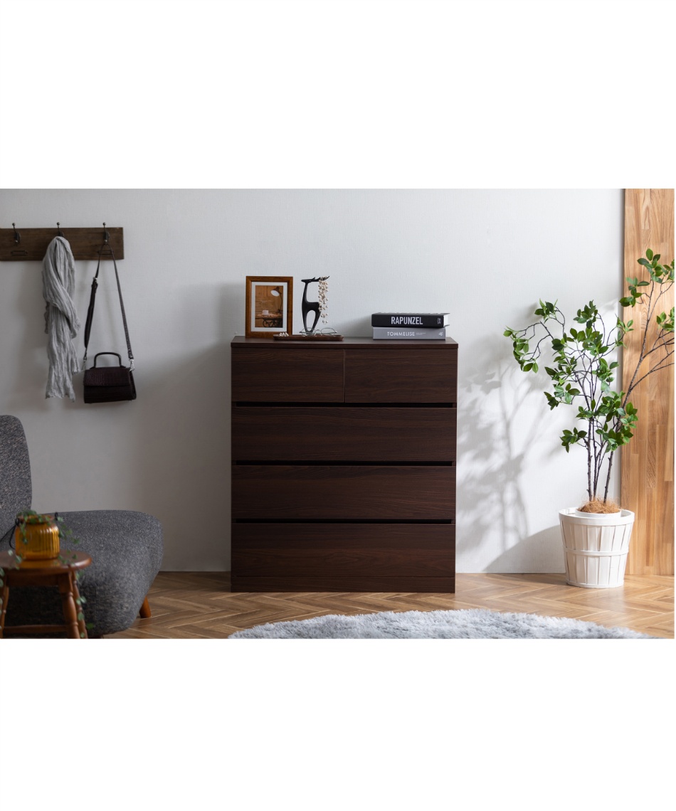 IRIS OHYAMA ウッドチェスト WCH-790 シンプルスタイル 【公式通販】