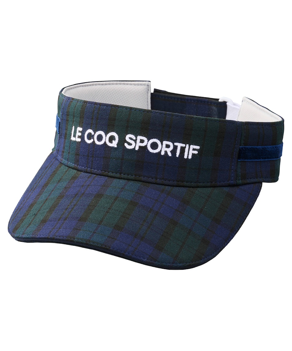 ゴルフ サンバイザー チェック柄サンバイザー LG4FCP50L | スポーツ