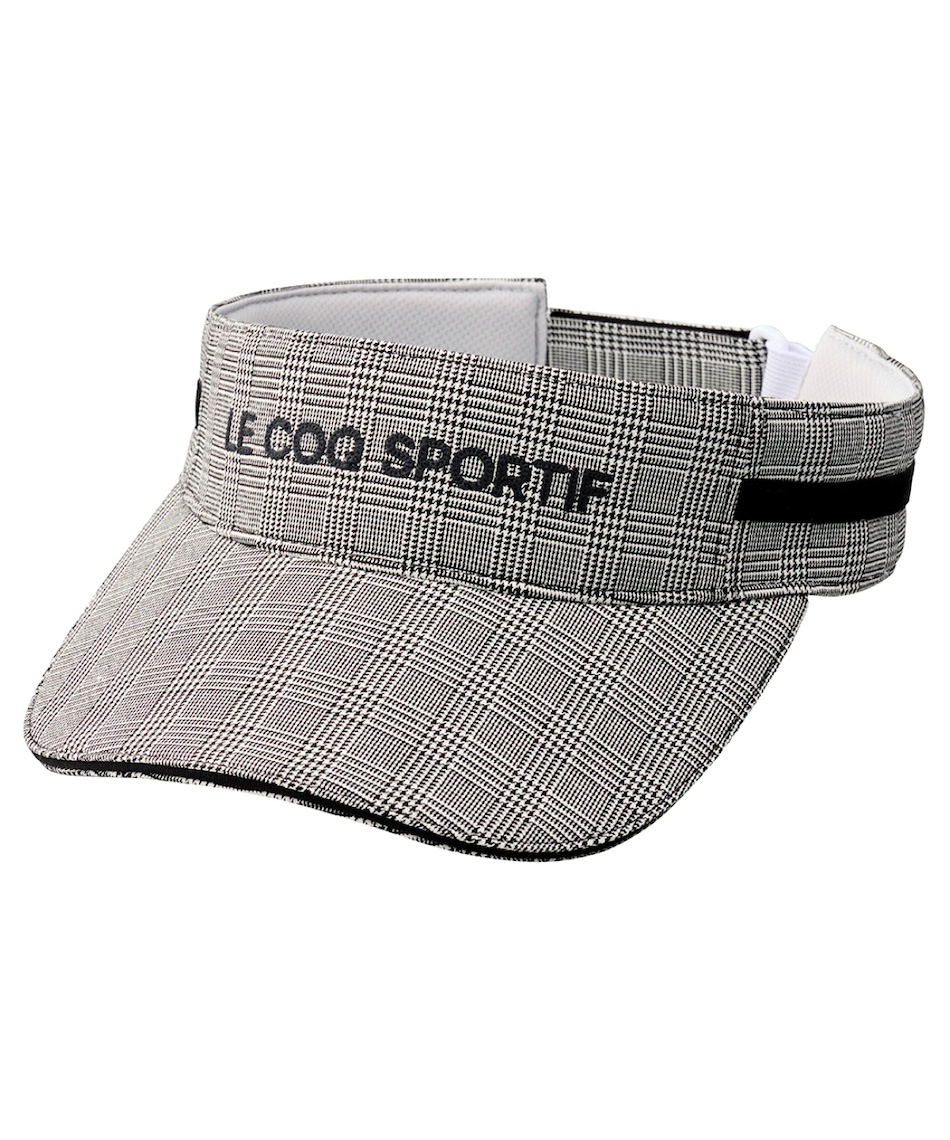 ゴルフ サンバイザー チェック柄サンバイザー LG4FCP50L | スポーツ