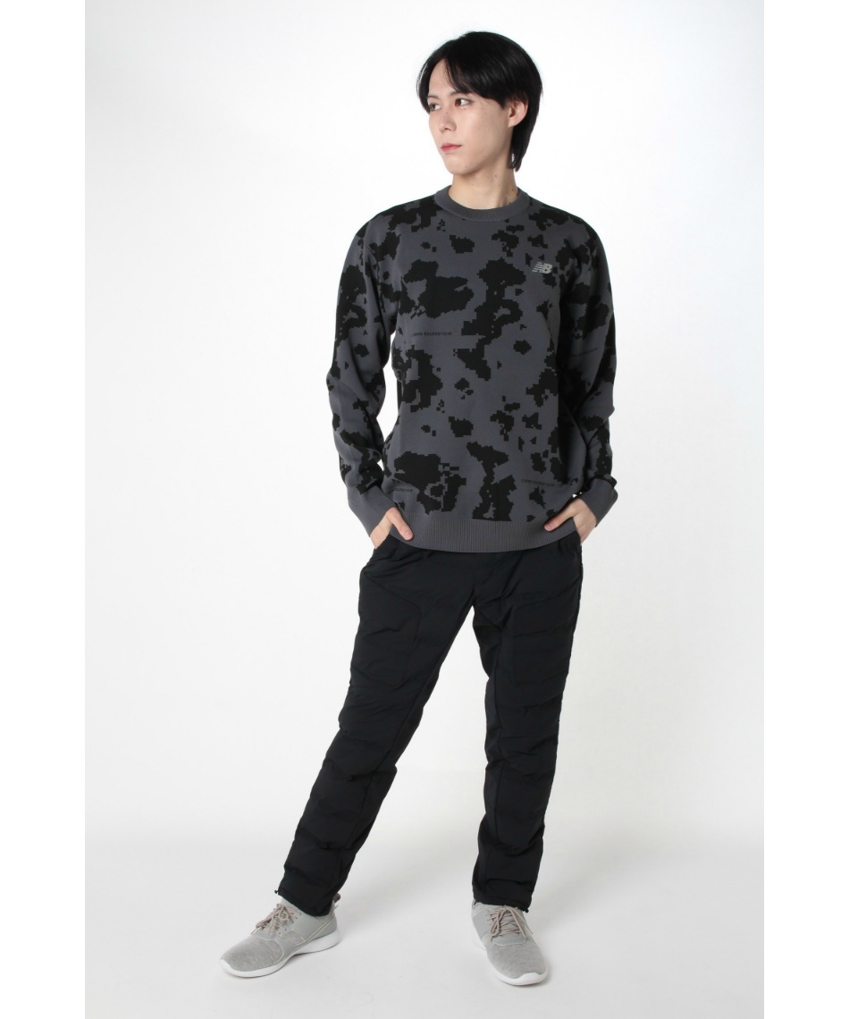 ニューバランス ゴルフ カウスポットジャガード ニット セーター メンズ クーポン対象外】 ニューバランス(new balance) ゴルフウェア セーター