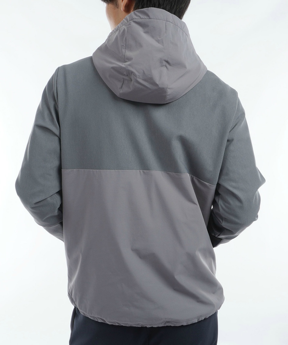 トミーヒルフィガー/ゴルフ 防風ジャケット【グレー/LL】美品！ トミーヒルフィガーゴルフ(TOMMY HILFIGER GOLF) ゴルフウェア