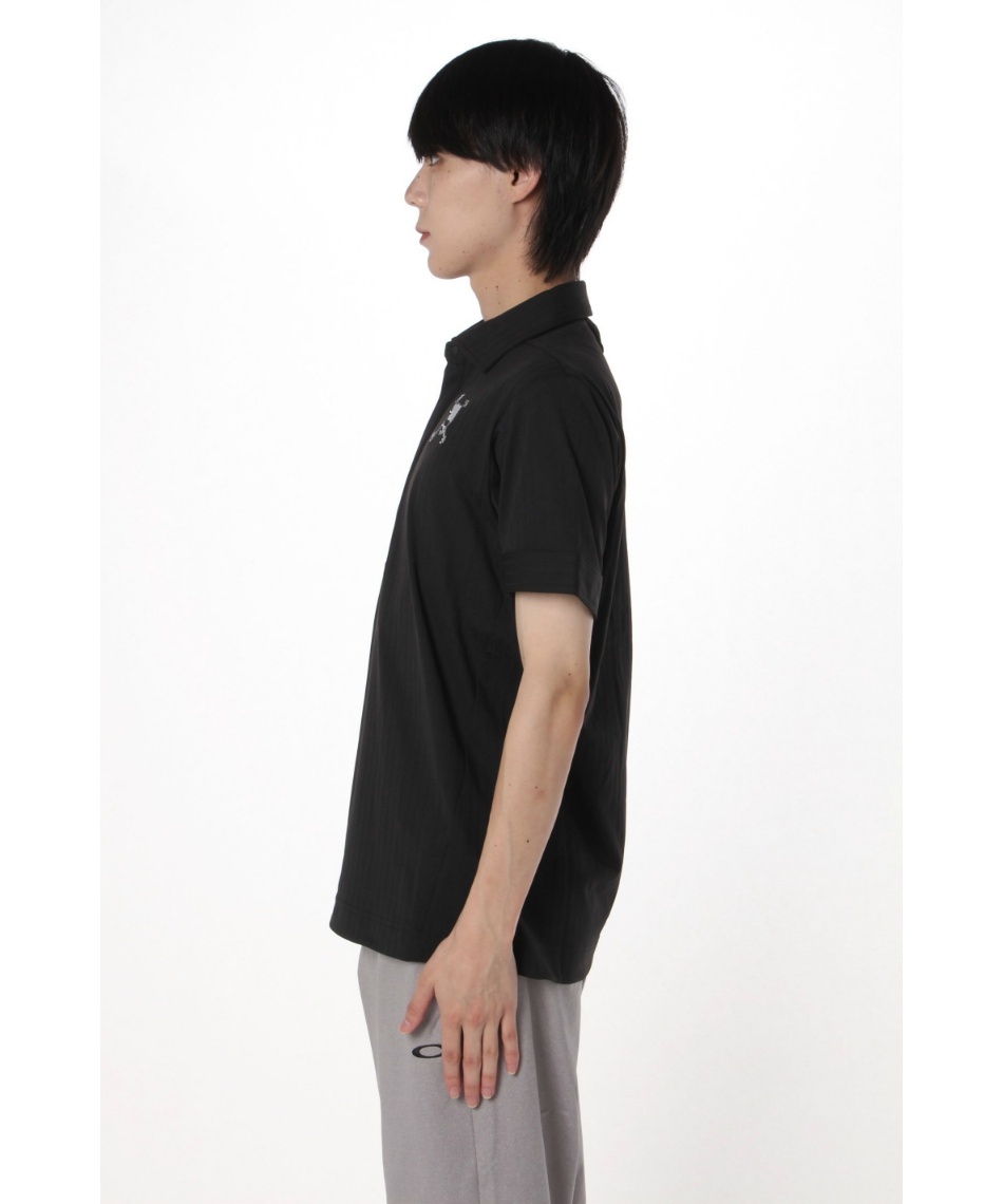ゴルフウェア ポロシャツ 半袖 SKULL SLEEK STRIPE SHIRT