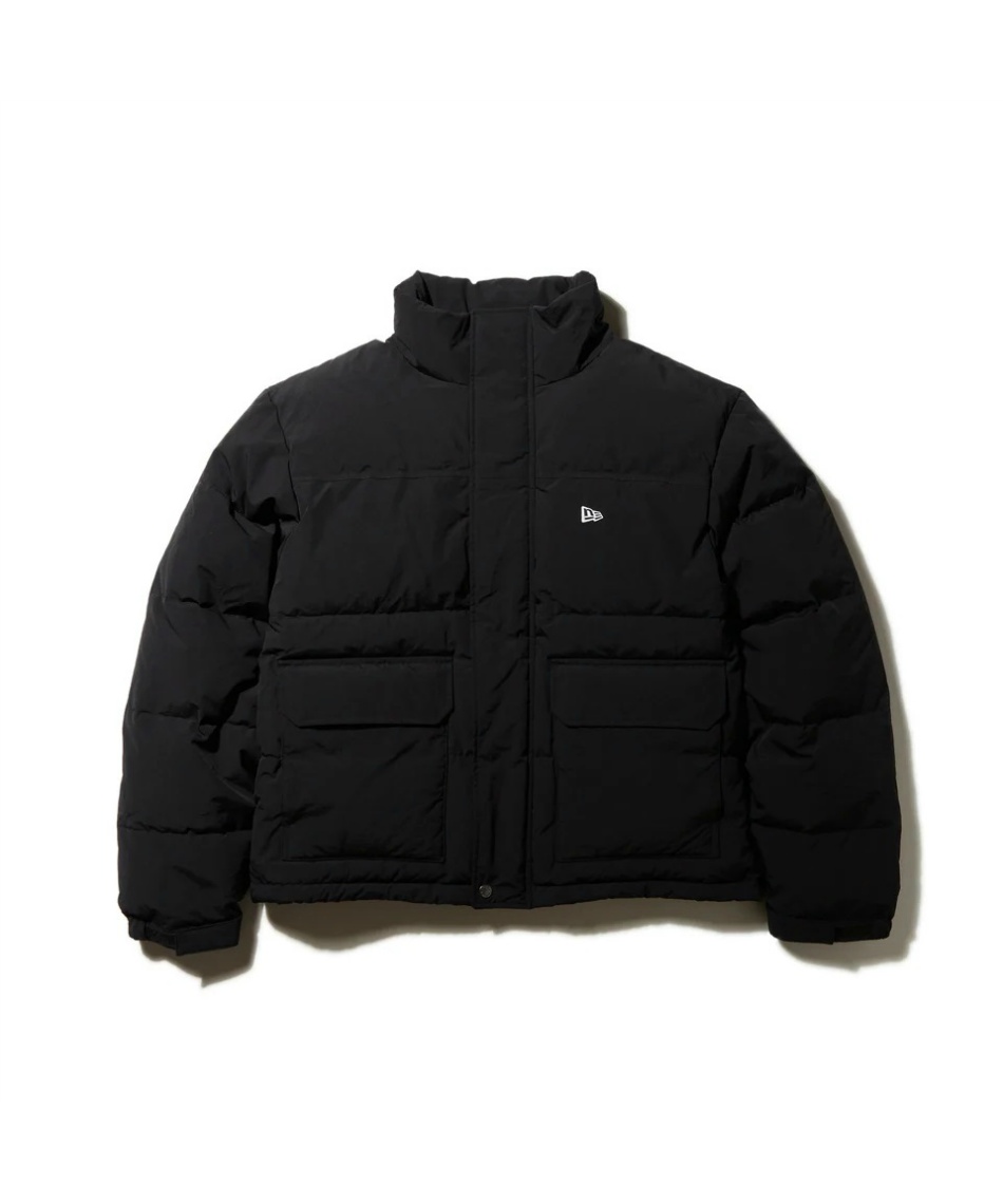ニューエラ ダウンジャケット NEW ERA Jacket リップストップ ニューエラ(NEW ERA) ダウンジャケット リップストップ ブラック