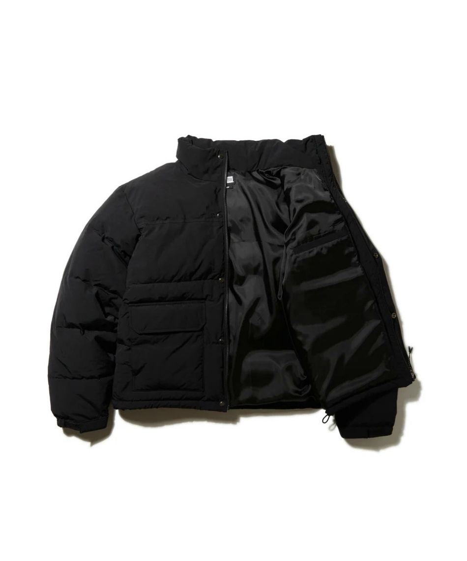 ニューエラ(NEW ERA) ダウンジャケット リップストップ ブラック