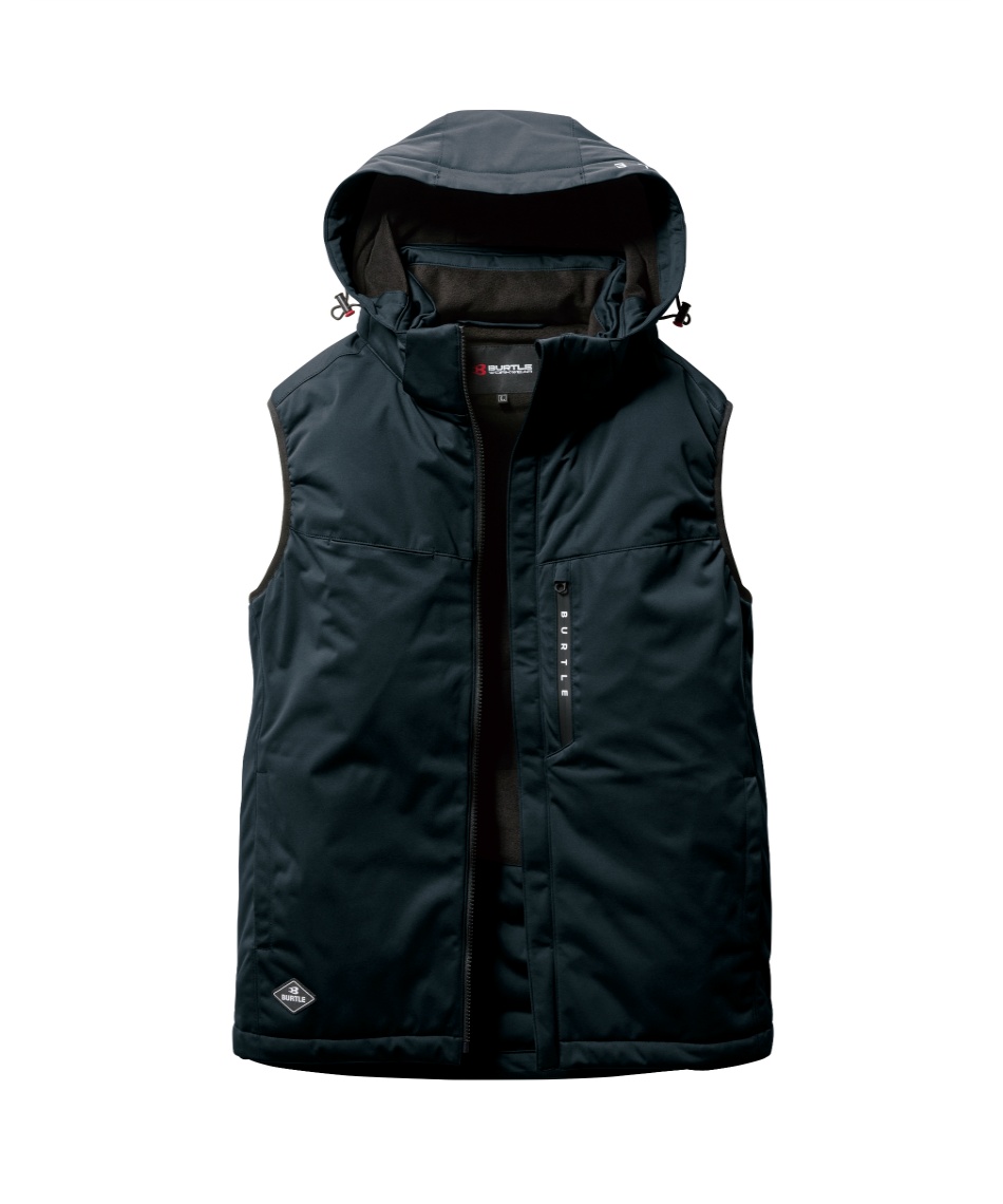 1月31日まで50％OFFクーポン配布中】防寒 ベスト ストレッチフーディー