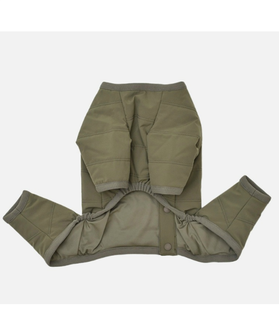 スノーピーク(snow peak) ドッグウェア SP Dog Flexible Insulated Jacket KH DS-24AU001 KH 3