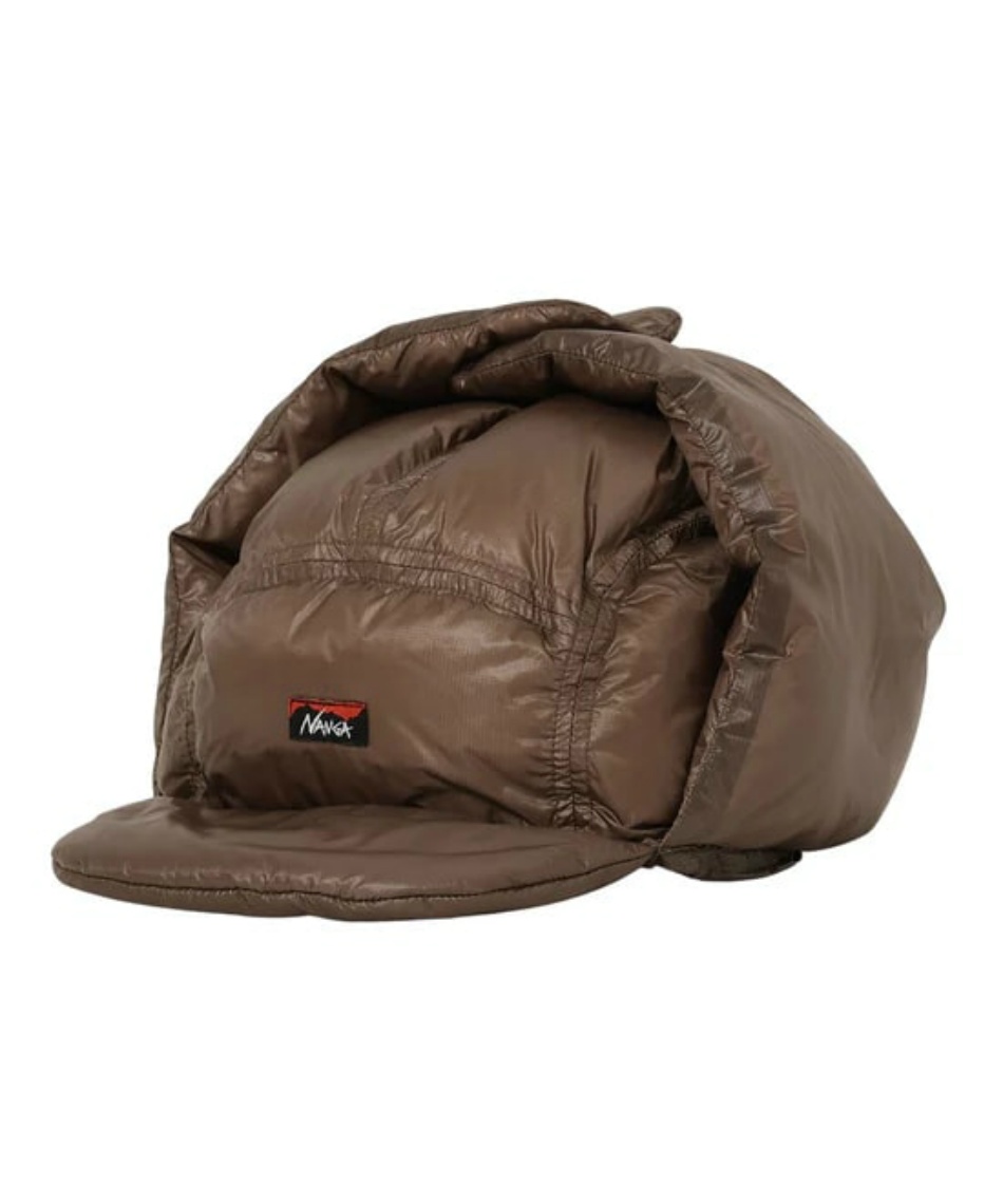 ナンガ(NANGA) 帽子 キャップ MOUNTAIN LODGE DOWN EAR FLAP CAP