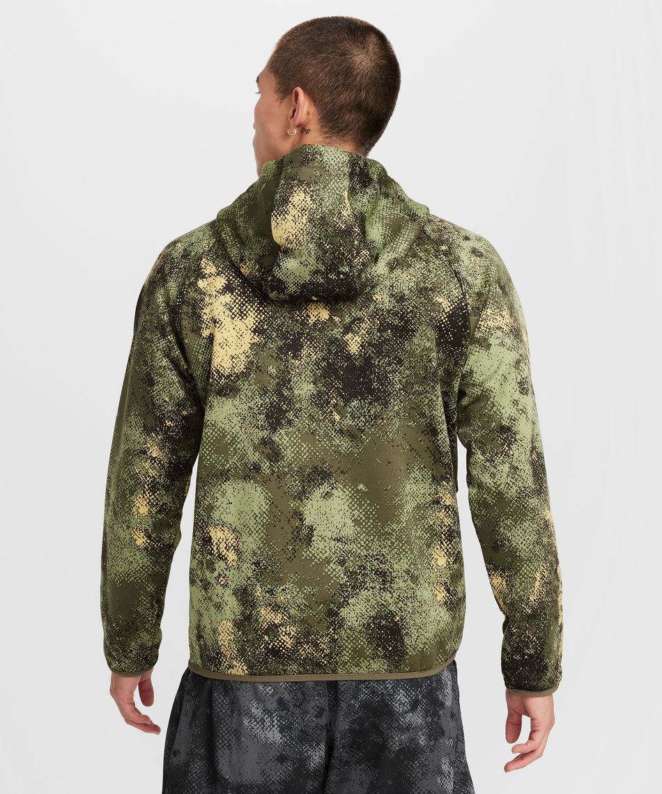 スウェットパーカー TF CAMO総柄 フードスウェット FZ1089-386