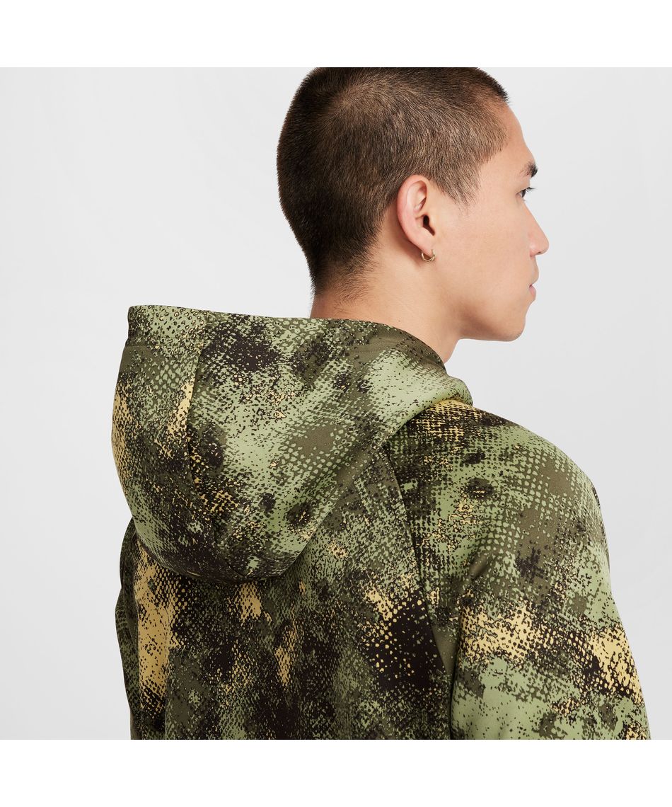 スウェットパーカー TF CAMO総柄 フードスウェット FZ1089-386 