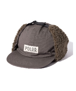 l|Cg49pt 10% OFF^SALE |[[(POLER) Xq Lbv COTTON BOA FLAP CAP 243MCV0092-GRY Y fB[X GRAY