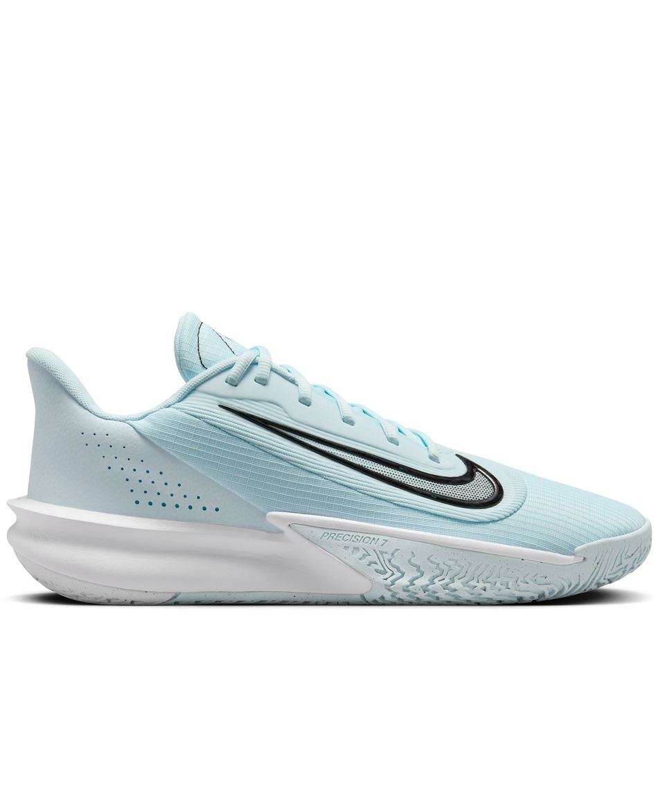 NIKE AIR バスケットボールシューズ ホワイト/ライトブルー バスケットシューズ 25SPナイキPRECISION VII FN4322-401 | スポーツ