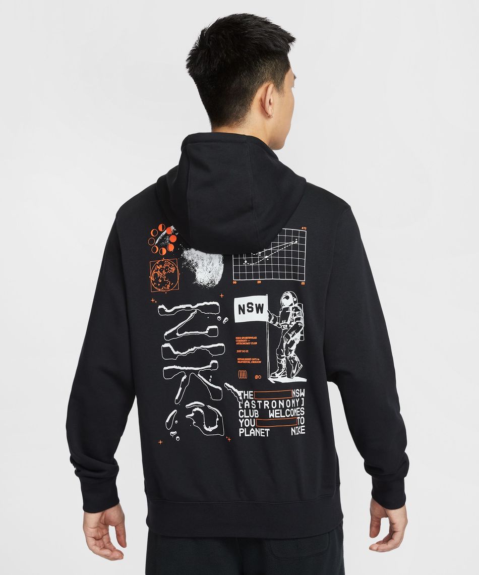 ナイキ(NIKE) スウェットパーカー CLUB 裏毛フードスウェットMOON