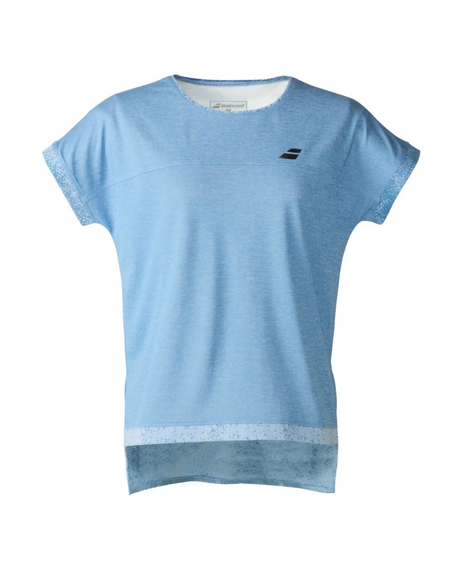バボラ(Babolat) テニスウェア バドミントンウェア Tシャツ 半袖