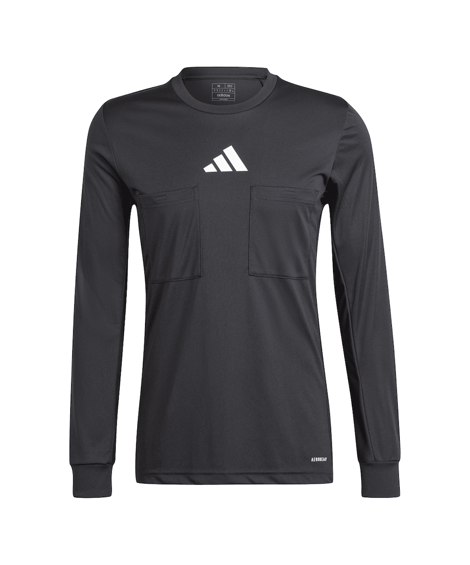 アディダス 審判服 長袖 ナイロン レフェリー ロングスリーブ ピステ アディダス(adidas) サッカーウェア レフリーウェア レフェリー長袖