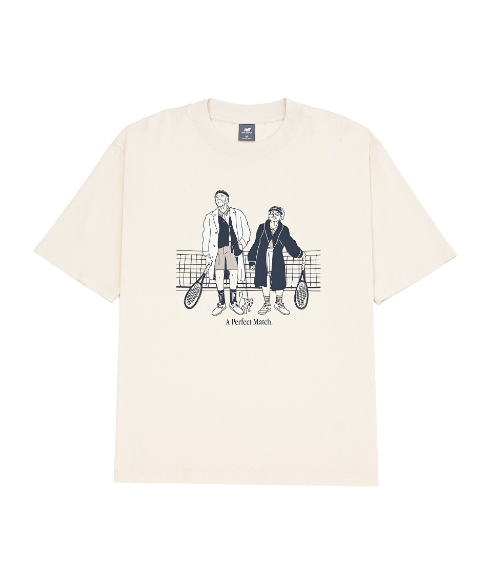 ニューバランス(new balance) Tシャツ 半袖 テニス グラフィックT