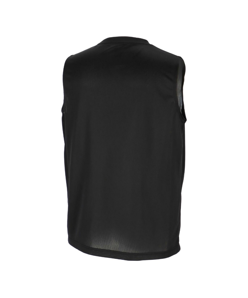 スポーツウェア ノースリーブ ワンポイント 機能ノースリーブシャツ