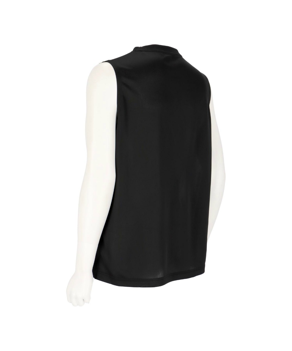 スポーツウェア ノースリーブ ワンポイント 機能ノースリーブシャツ