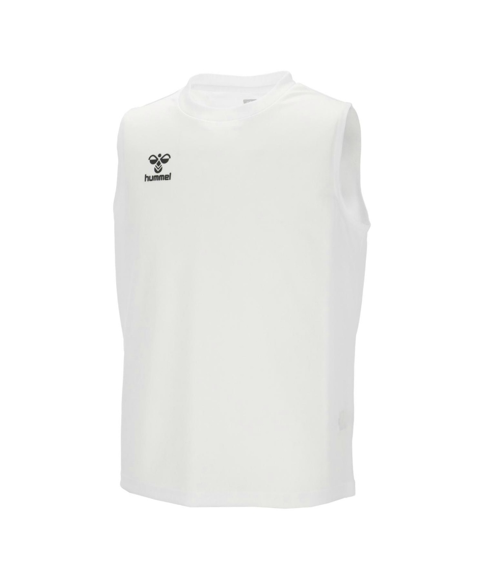 スポーツウェア ノースリーブ ワンポイント 機能ノースリーブシャツ