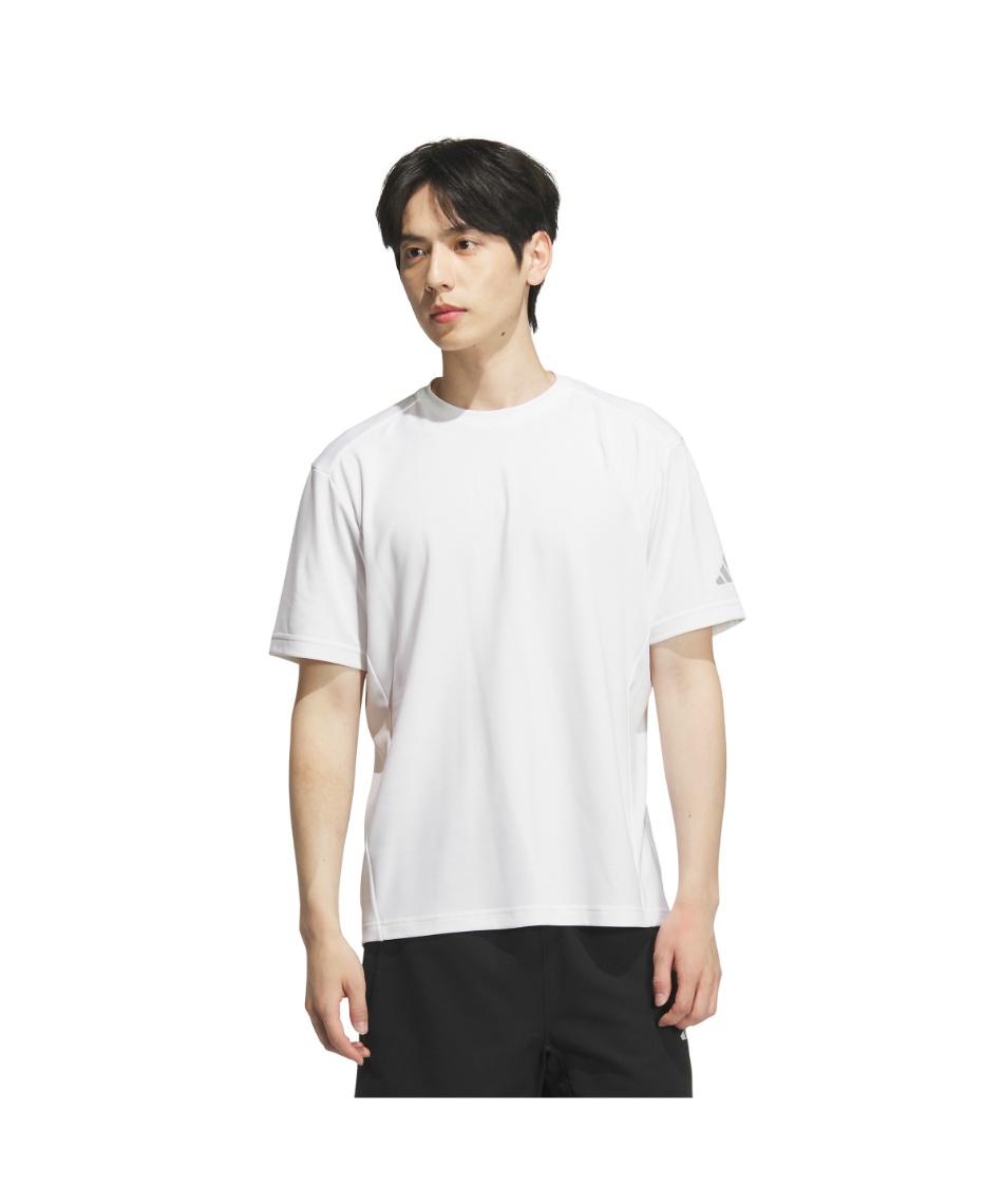 Tシャツ 半袖 ADPTN レギュラーフィット ダブルニット 半袖Tシャツ
