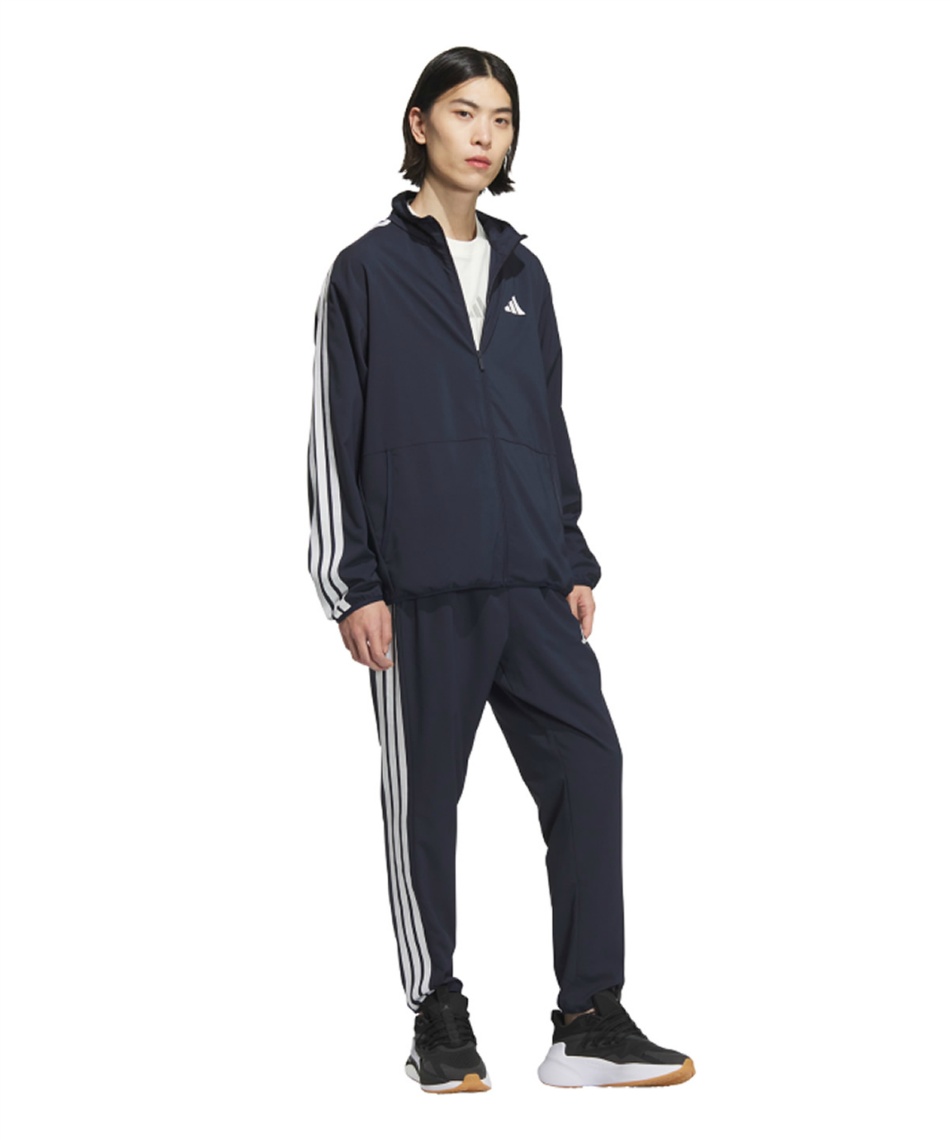 スポーツウェア クロスウェア ロングパンツ スリーストライプス ルーズ