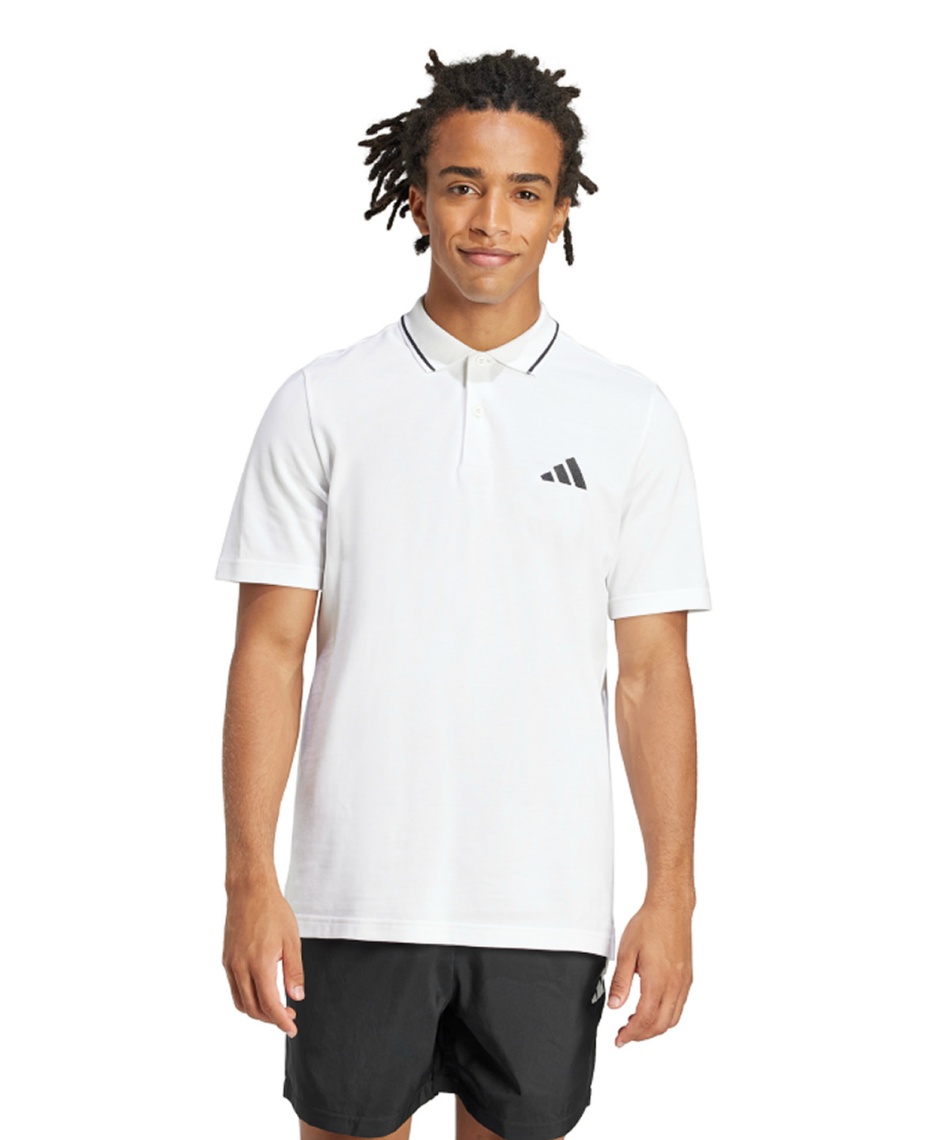 アディダス(adidas) ポロシャツ 半袖 エッセンシャルズ スモールロゴ