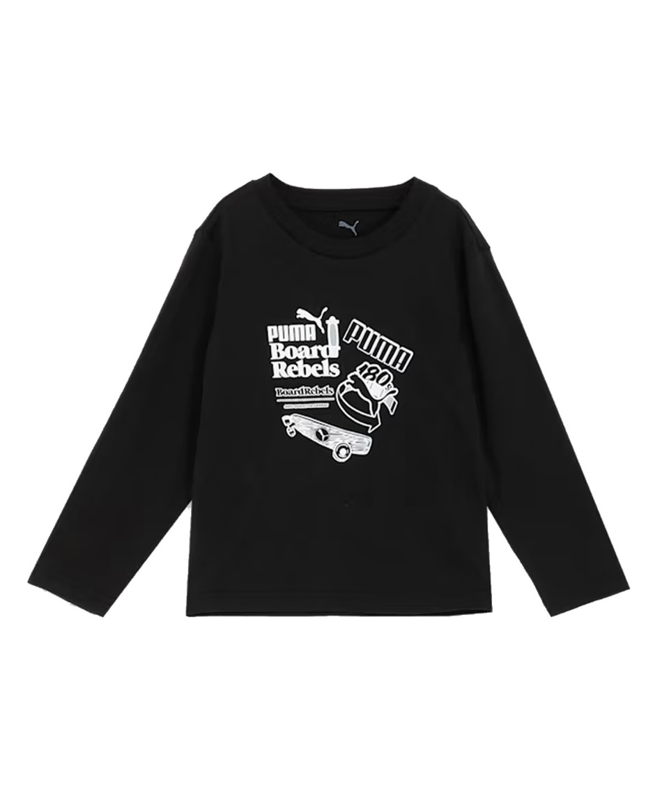 Tシャツ 長袖 ボーイズ ミッド90S 長袖 Tシャツ 120-160cm 686983