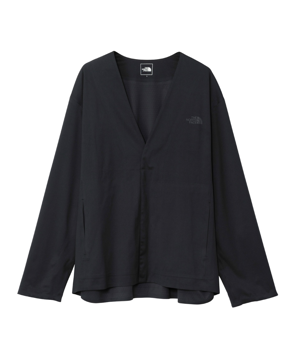 ノースフェイス　テックラウンジカーディガン NT12560 ブラック THE NORTH FACE ノースフェイス テックラウンジカーディガン