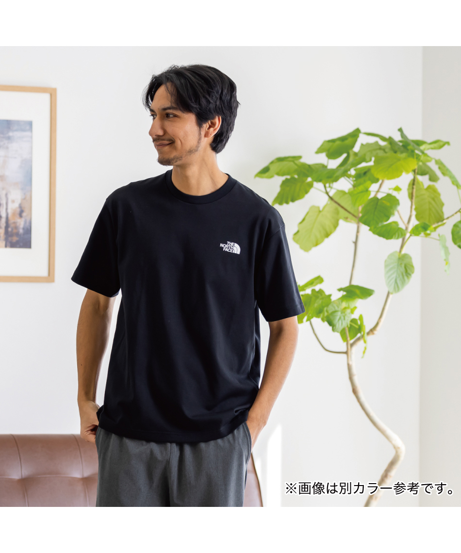 Tシャツ 半袖 ショートスリーブバンダナスクエアロゴティー NT32446-SP