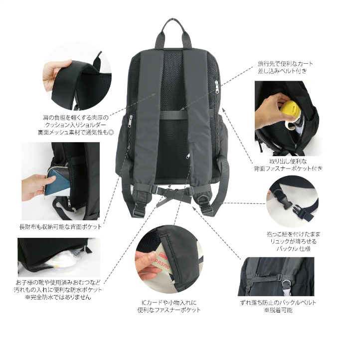 バックパック ママカル自立多機能リュック 623-540 | スポーツ用品なら